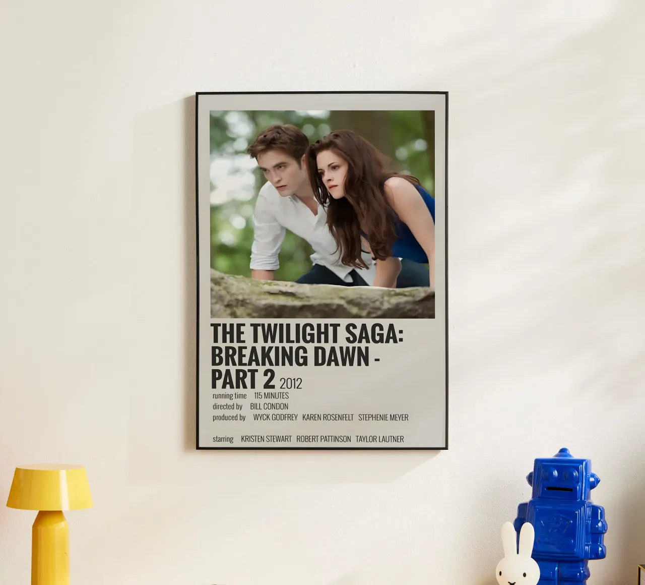 THE TWILIGHT SAGA BREAKING DAWN - PART 2 2012 alluminio dibond da MVFminimalist