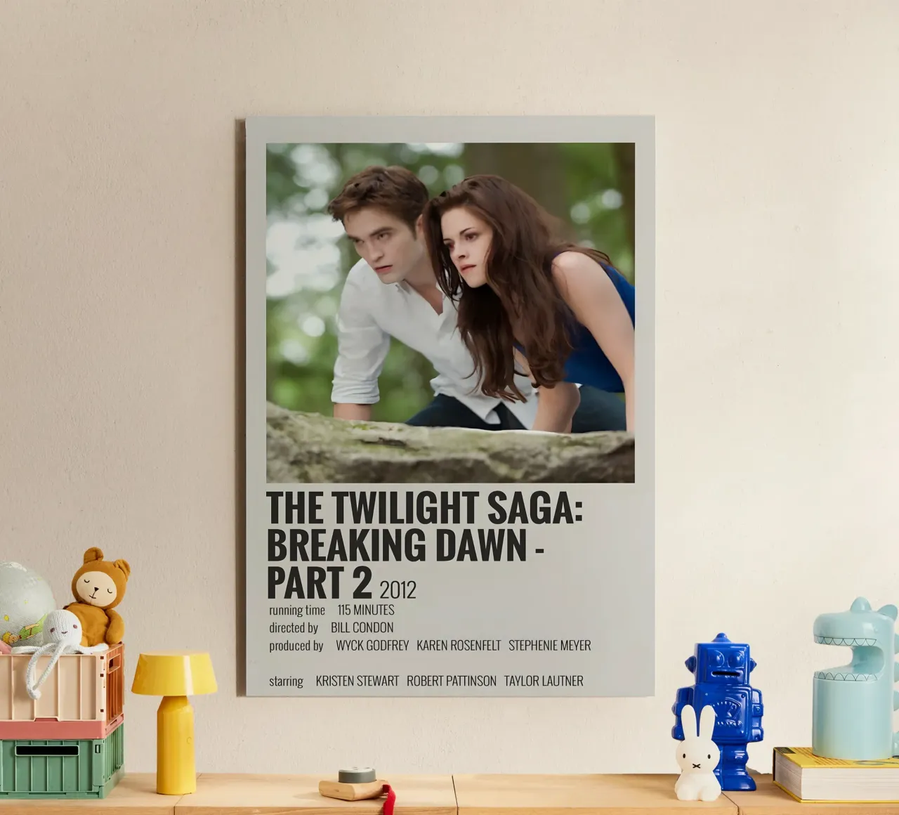 THE TWILIGHT SAGA BREAKING DAWN - PART 2 2012 alluminio dibond da MVFminimalist