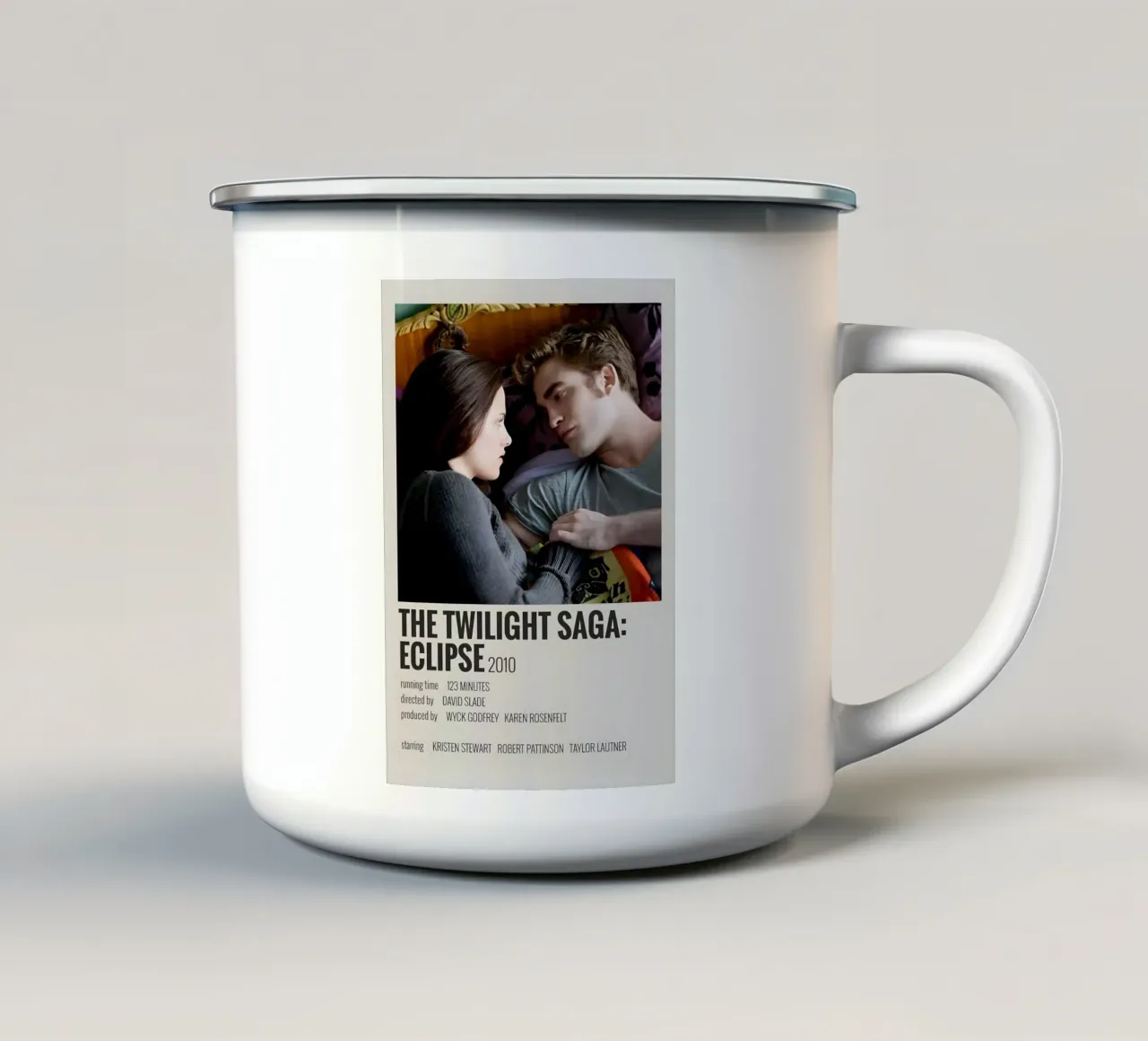 THE TWILIGHT SAGA ECLIPSE 2010 tazza in smalto da MVFminimalist
