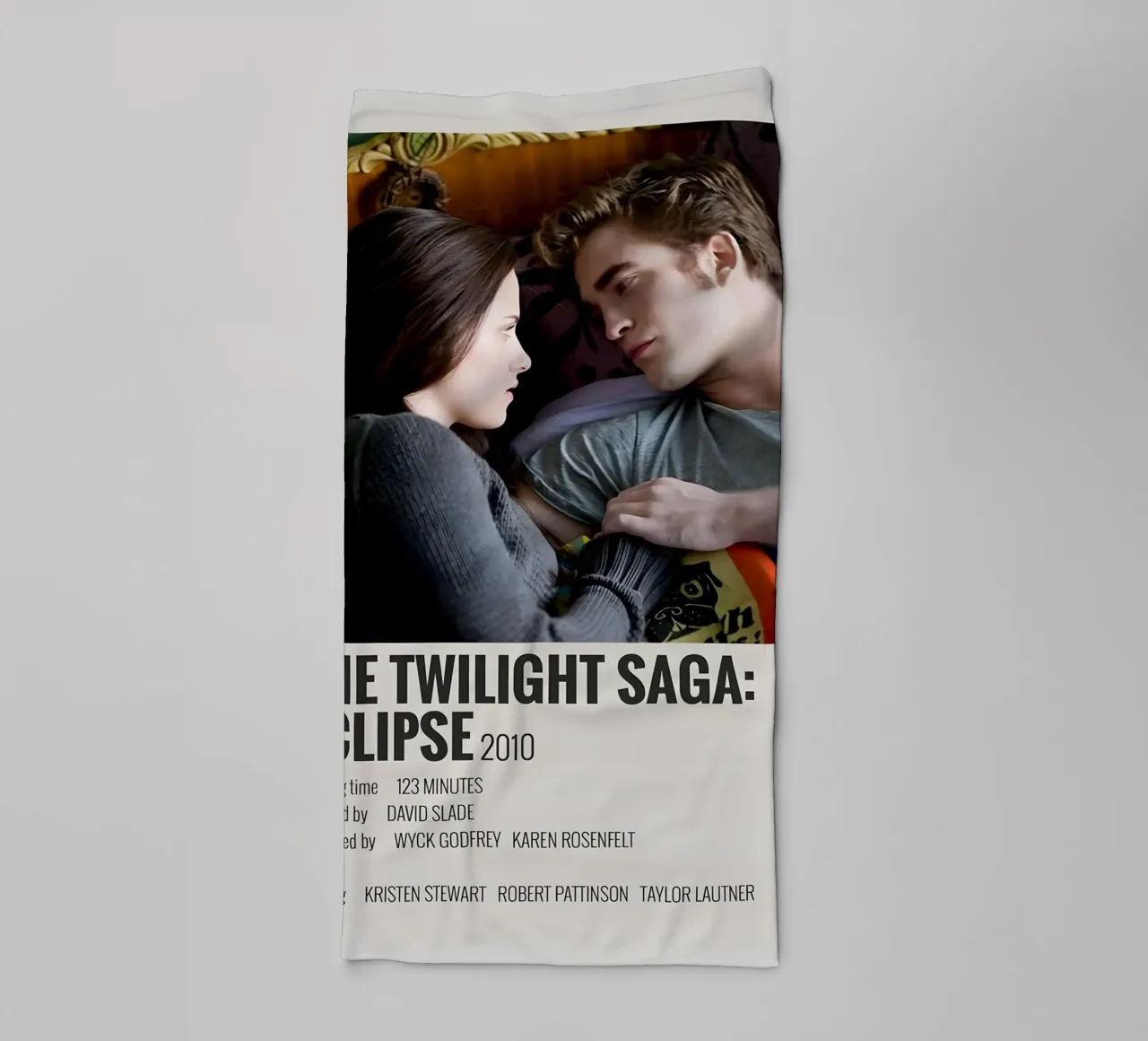 THE TWILIGHT SAGA ECLIPSE 2010 asciugamano da bagno da MVFminimalist