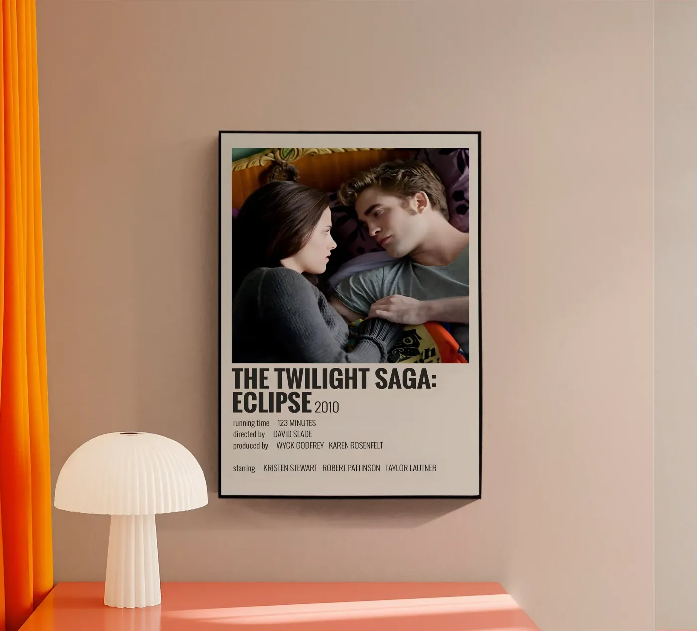 THE TWILIGHT SAGA ECLIPSE 2010 acryl van MVFminimalist