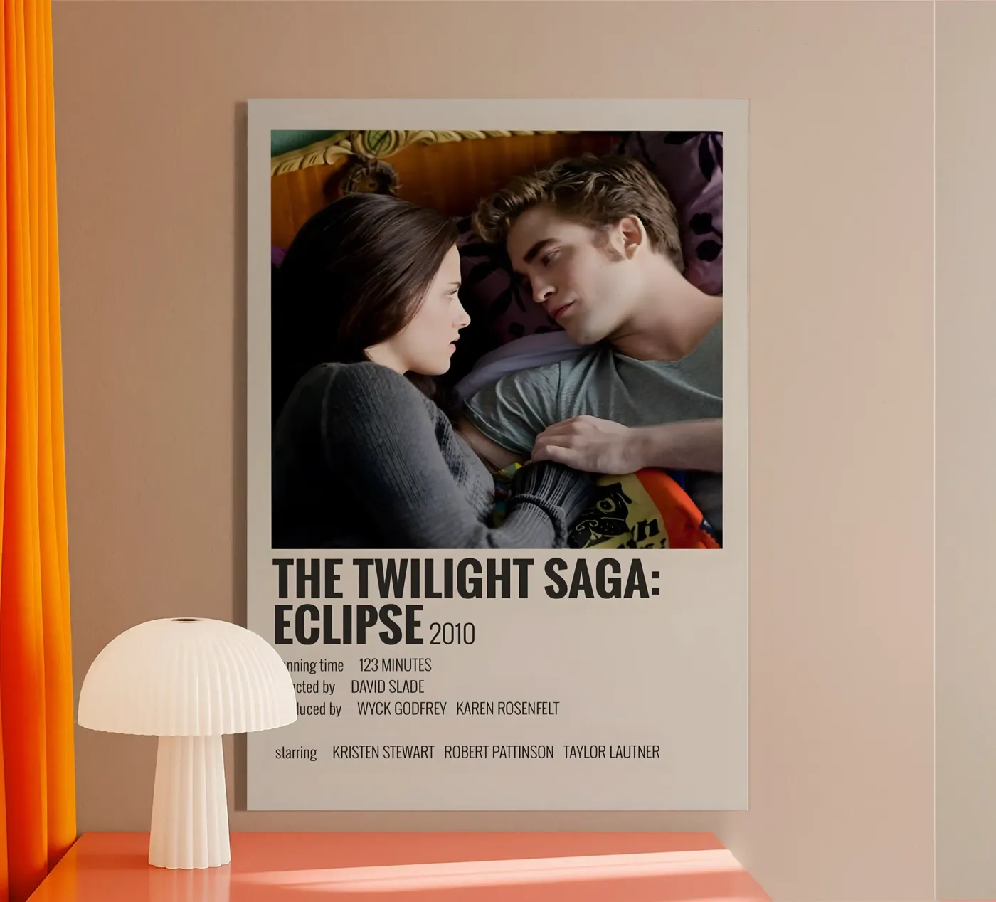 THE TWILIGHT SAGA ECLIPSE 2010 acryl van MVFminimalist