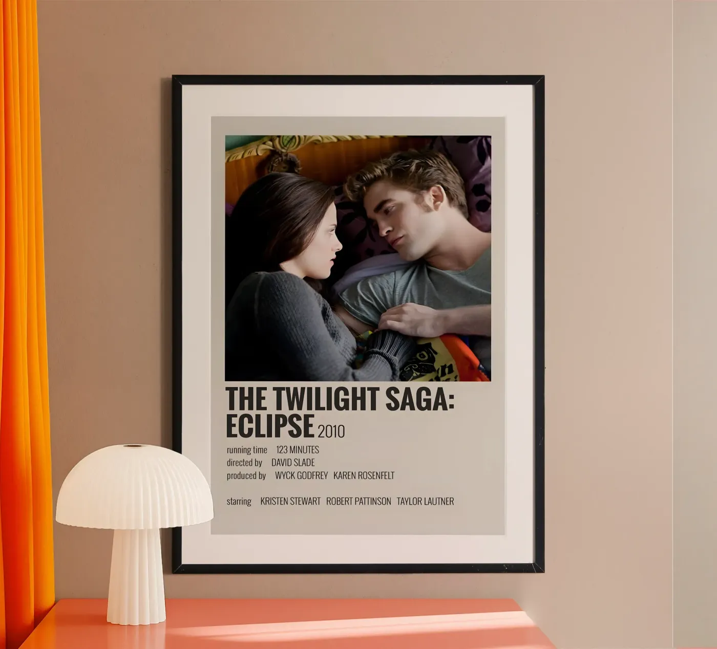 THE TWILIGHT SAGA ECLIPSE 2010 poster da MVFminimalist