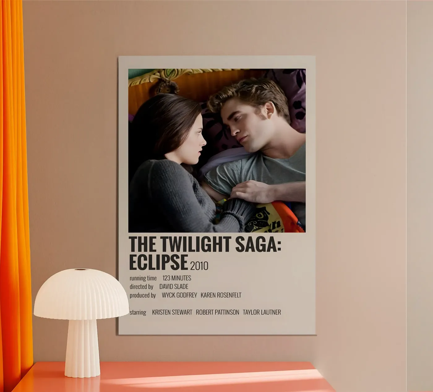 THE TWILIGHT SAGA ECLIPSE 2010 poster da MVFminimalist
