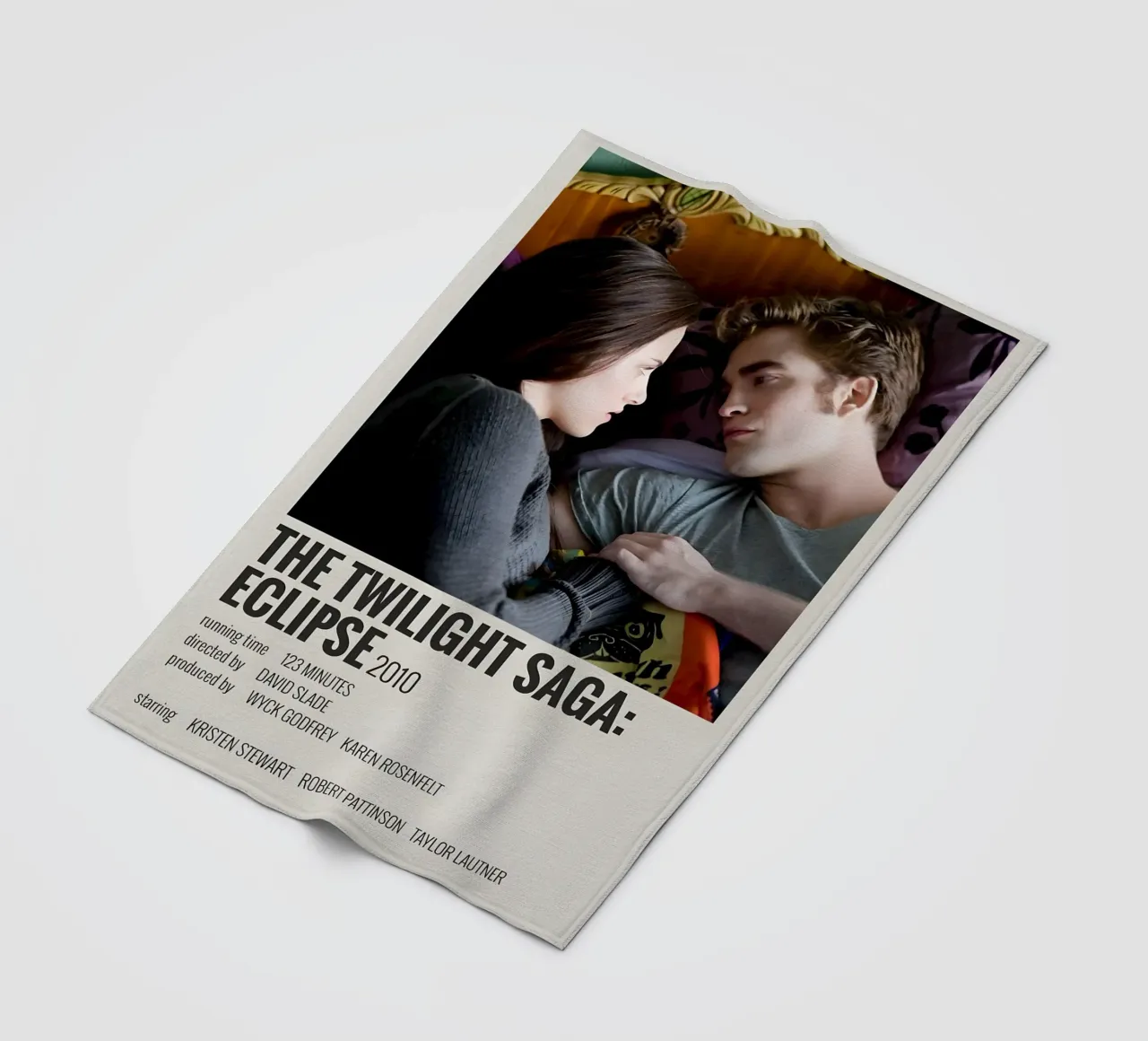 THE TWILIGHT SAGA ECLIPSE 2010 coperta in pile da MVFminimalist