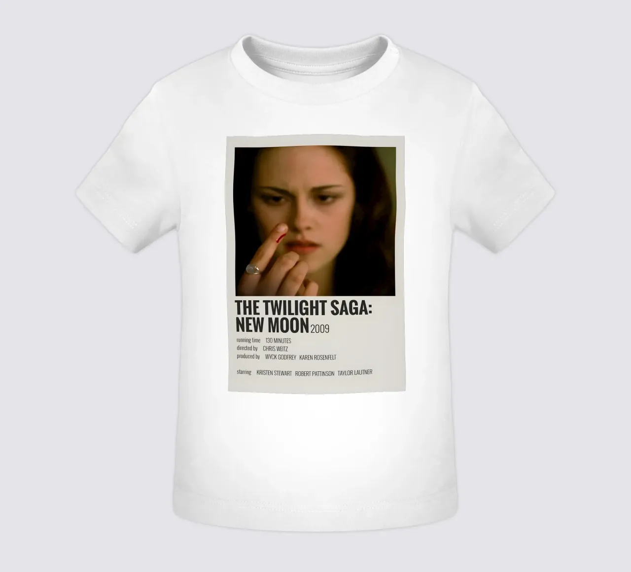 THE TWILIGHT SAGA NEW MOON 2009 maglietta neonato da MVFminimalist