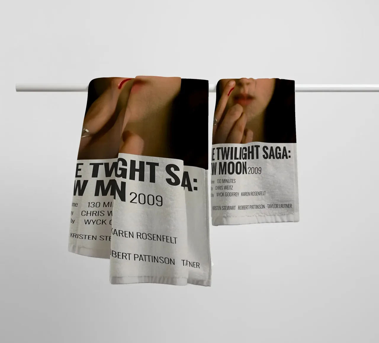 THE TWILIGHT SAGA NEW MOON 2009 towel by MVFminimalist