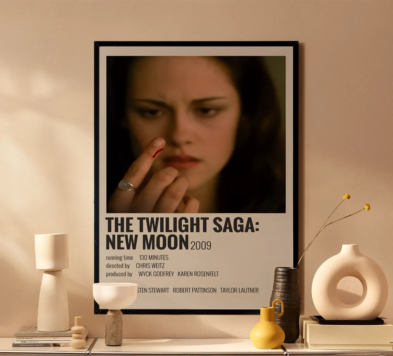 THE TWILIGHT SAGA NEW MOON 2009 carta hahnemühle da MVFminimalist