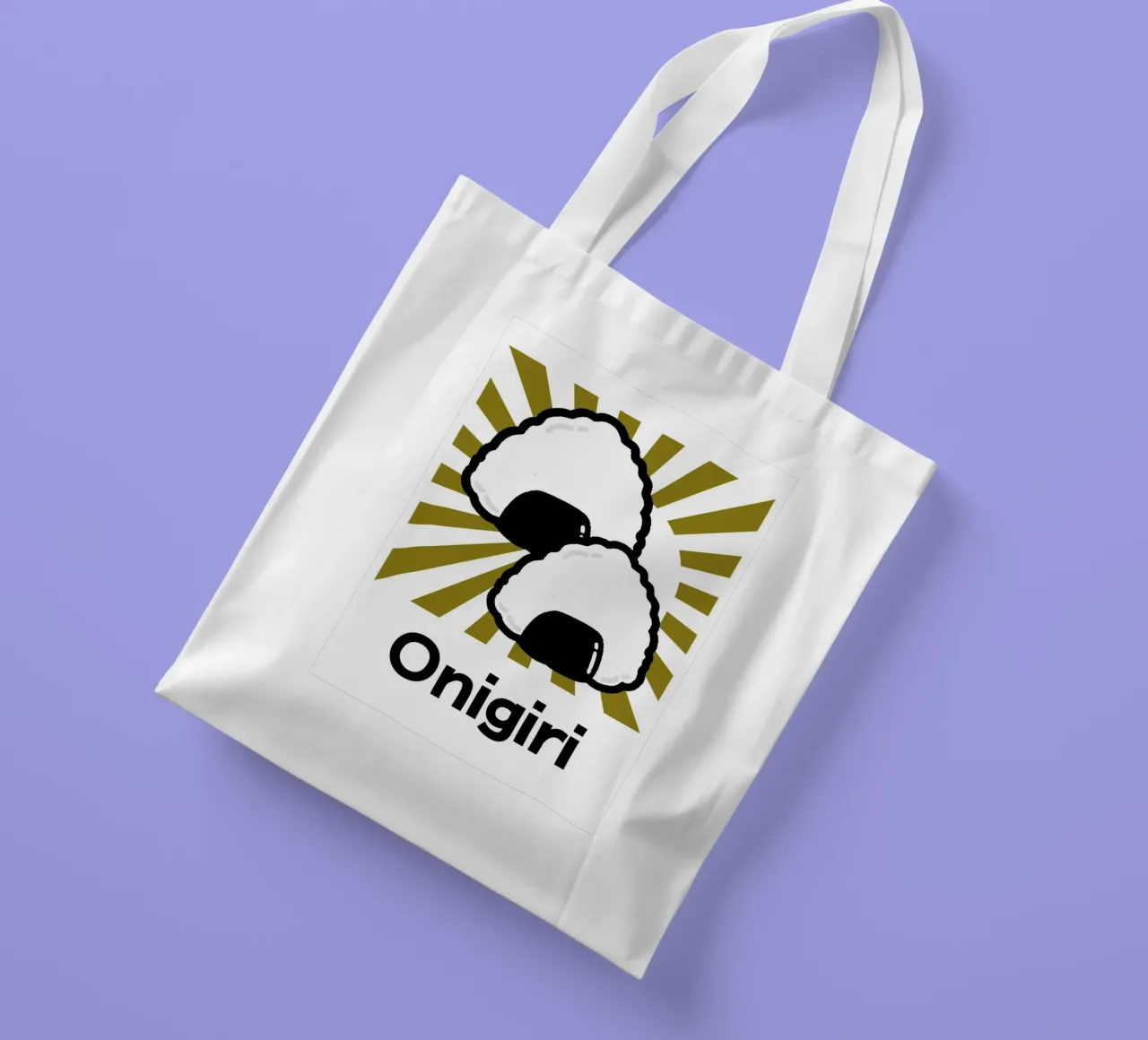 Onigiri borsa in juta da LisaArtes