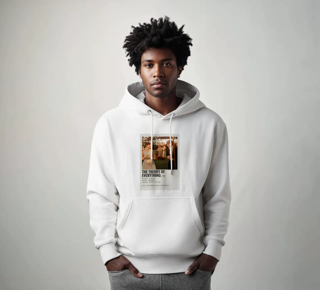 THE THEORY OF EVERYTHING 2014 felpa con cappuccio da MVFminimalist