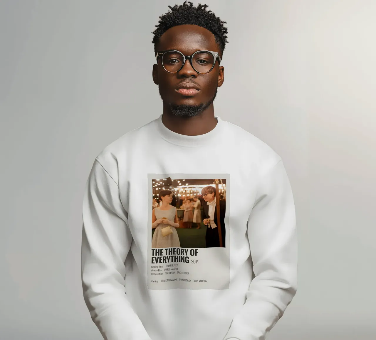 THE THEORY OF EVERYTHING 2014 felpa da MVFminimalist