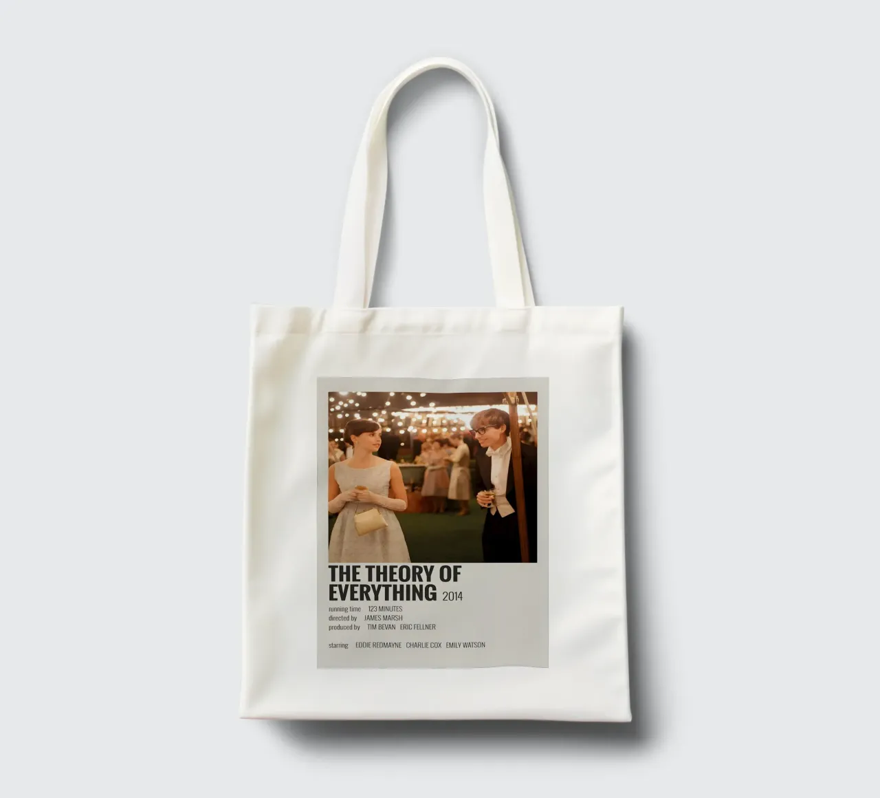 THE THEORY OF EVERYTHING 2014 borsa in juta da MVFminimalist