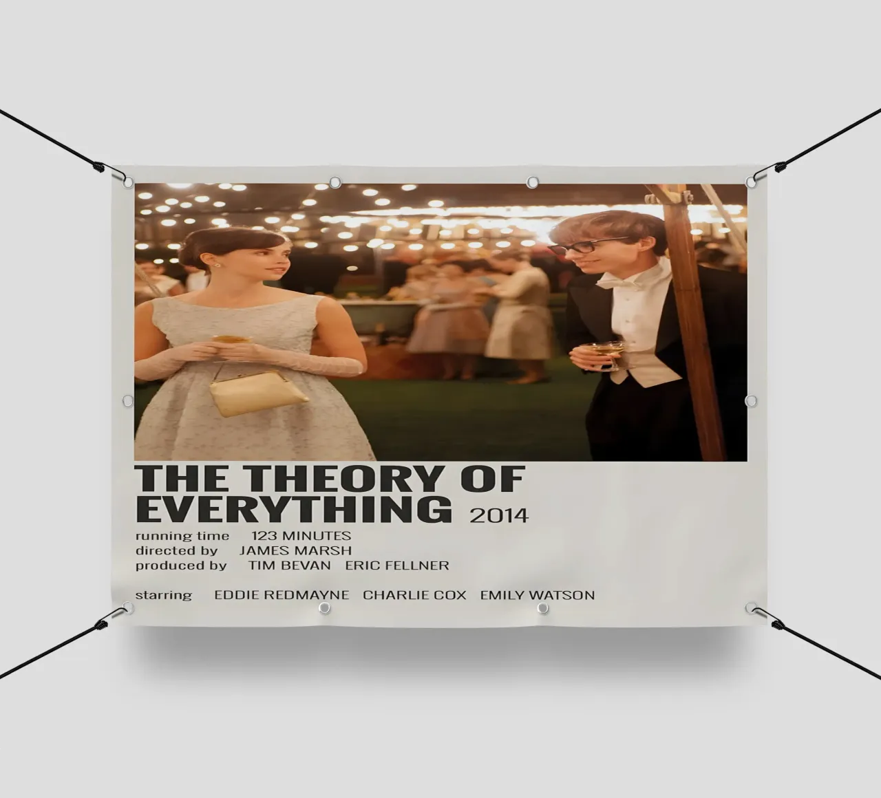 THE THEORY OF EVERYTHING 2014 telo in pvc da MVFminimalist
