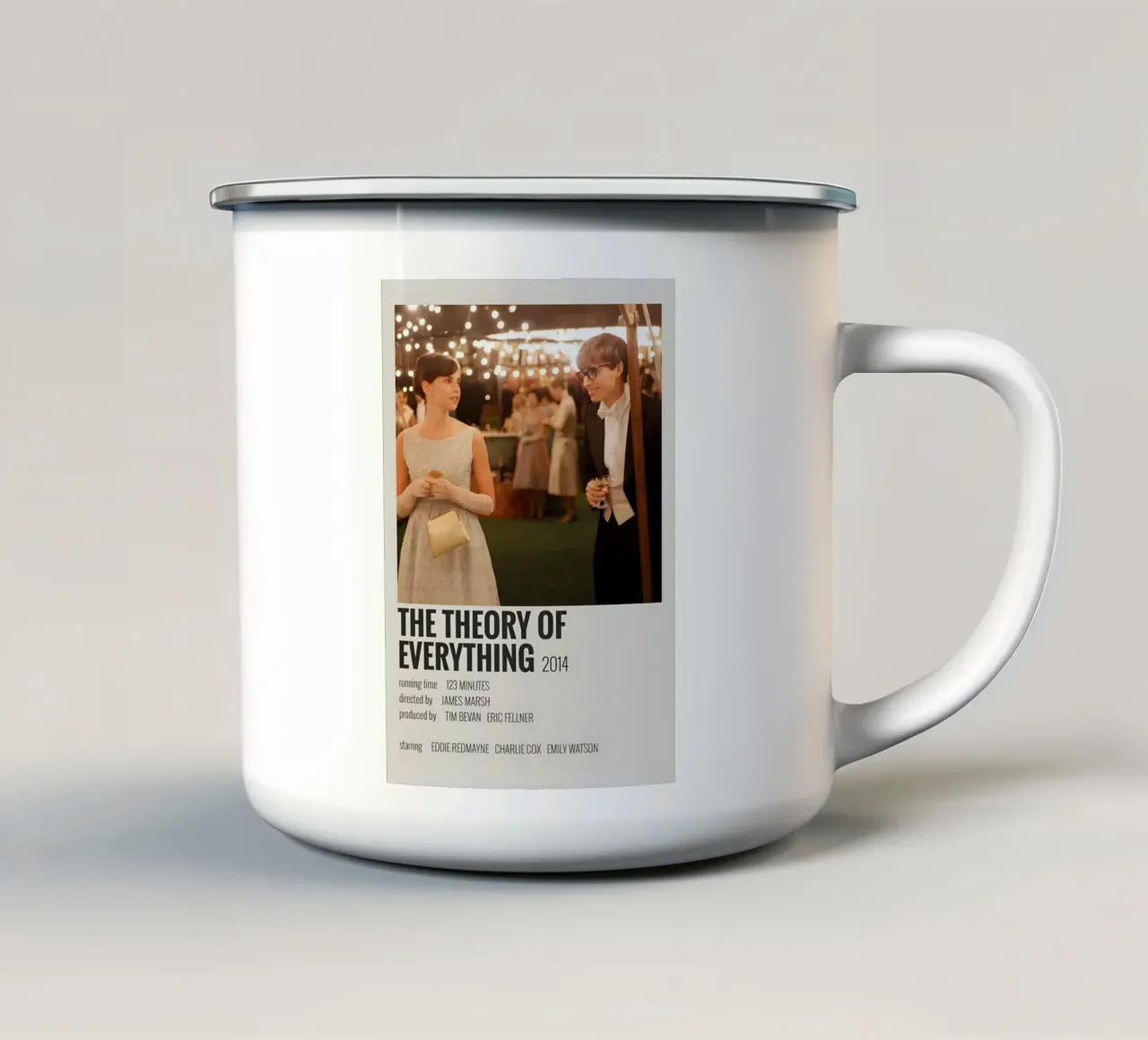 THE THEORY OF EVERYTHING 2014 tazza in smalto da MVFminimalist