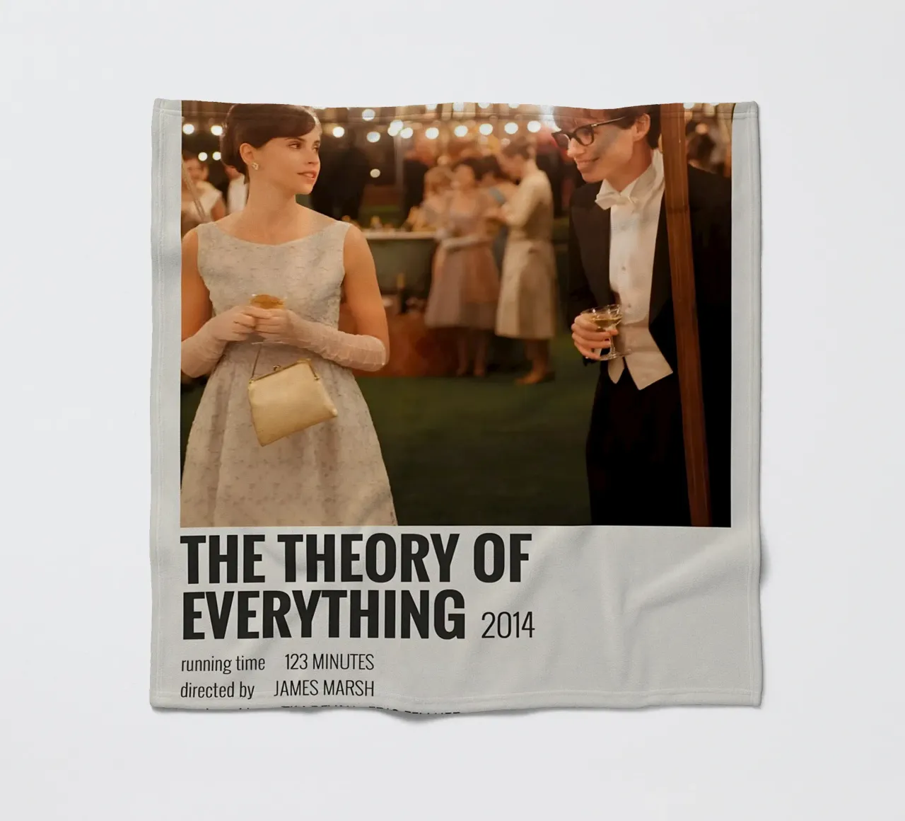 THE THEORY OF EVERYTHING 2014 coperta in pile da MVFminimalist