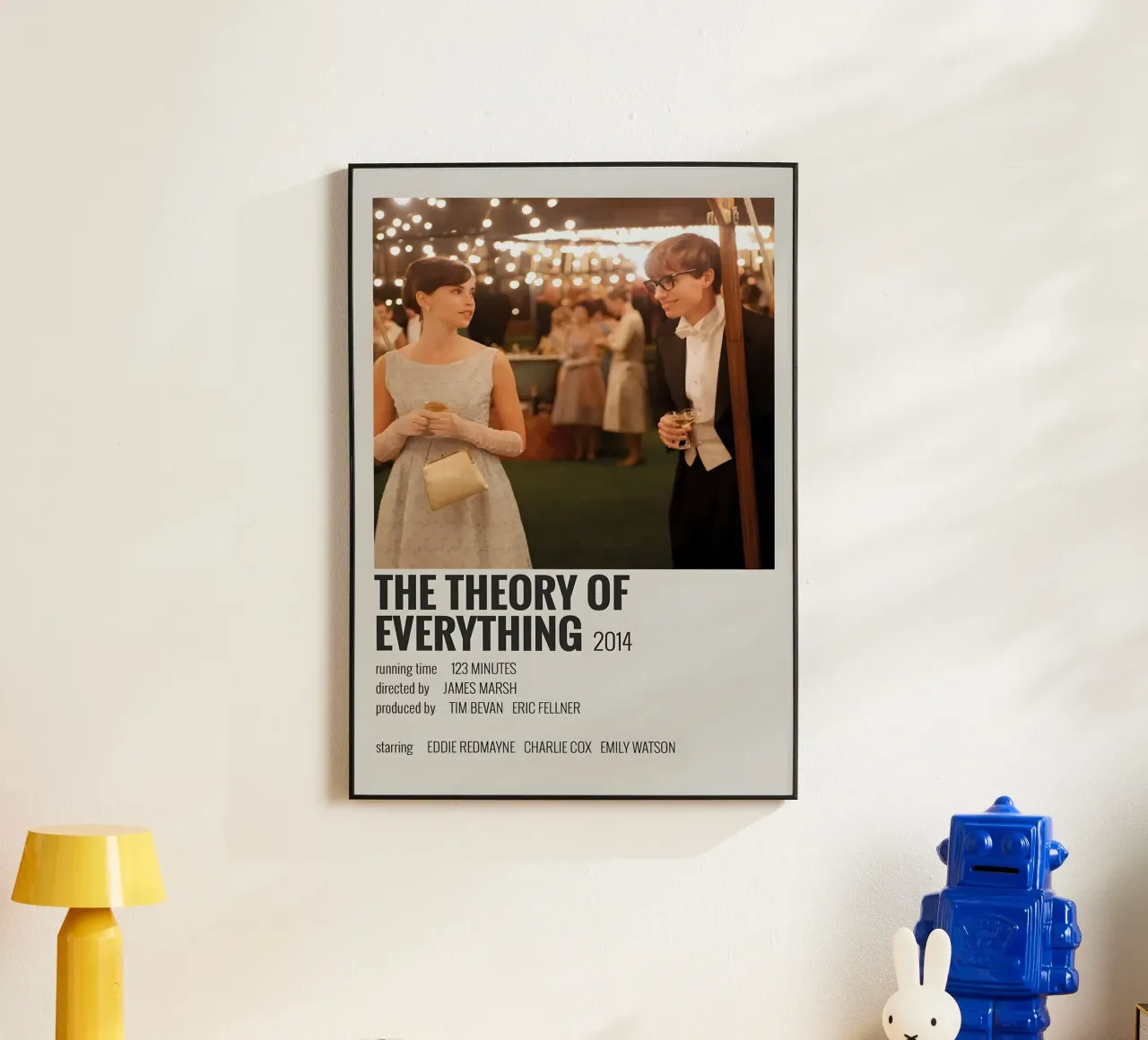 THE THEORY OF EVERYTHING 2014 alluminio dibond da MVFminimalist