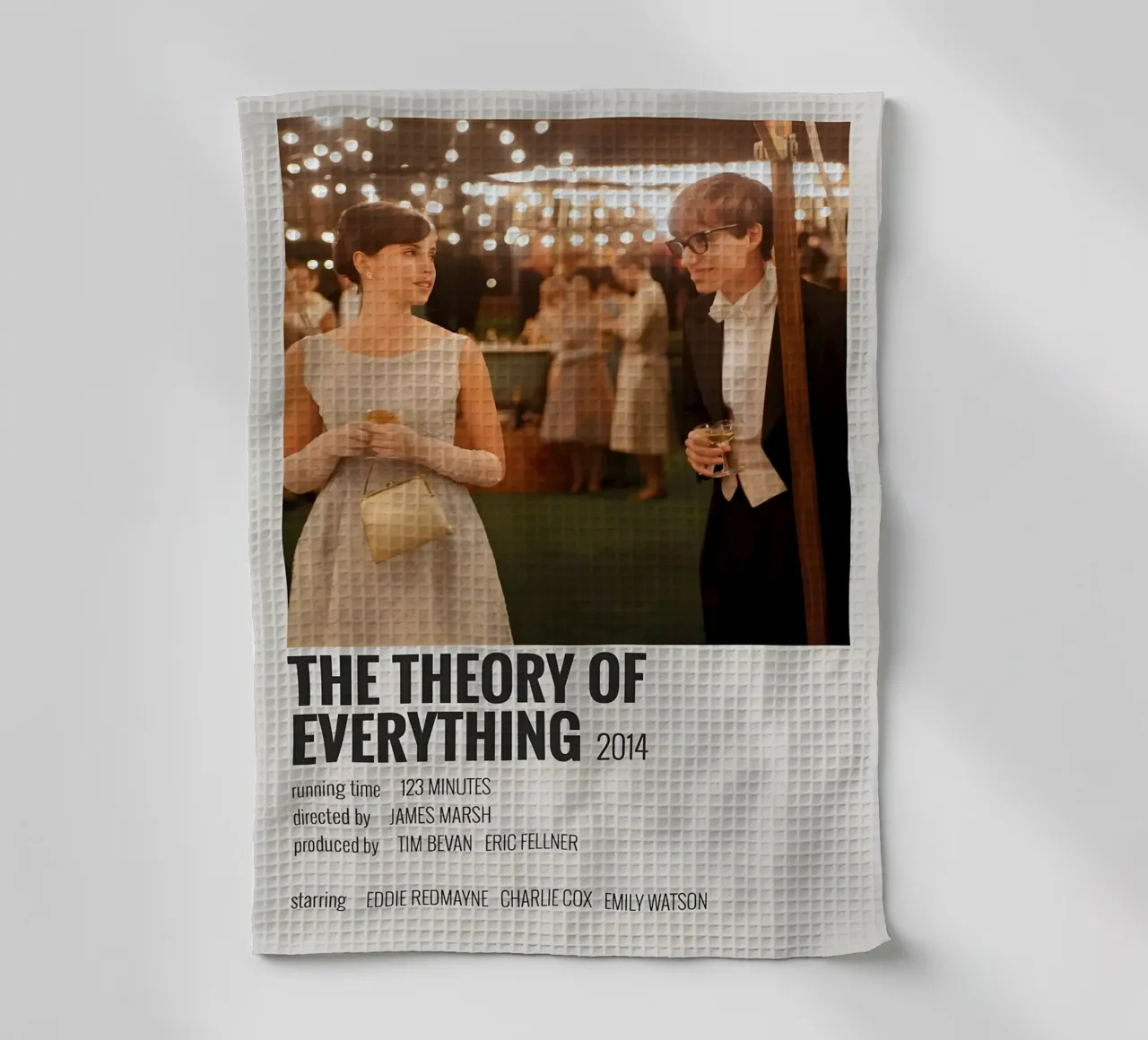 THE THEORY OF EVERYTHING 2014 canovaccio da cucina da MVFminimalist