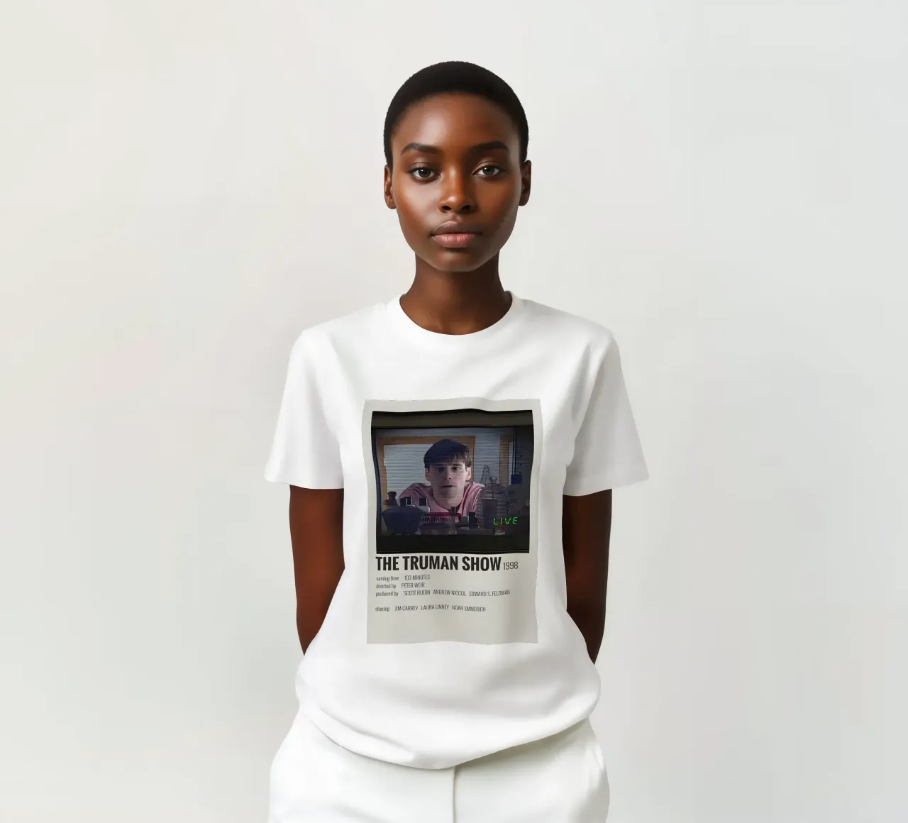 THE TRUMAN SHOW 1998 t-shirt da MVFminimalist