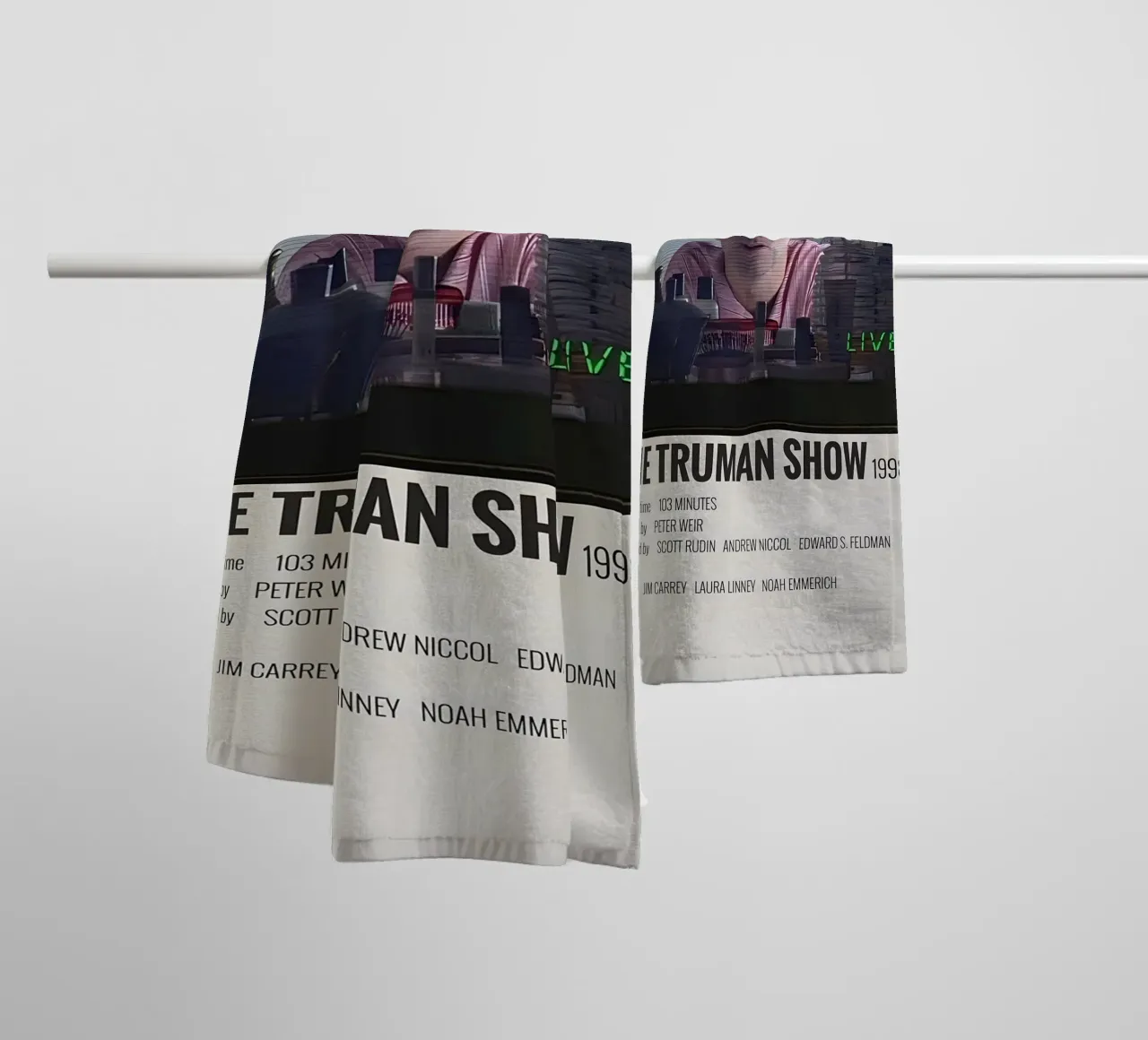 THE TRUMAN SHOW 1998 asciugamano da bagno da MVFminimalist