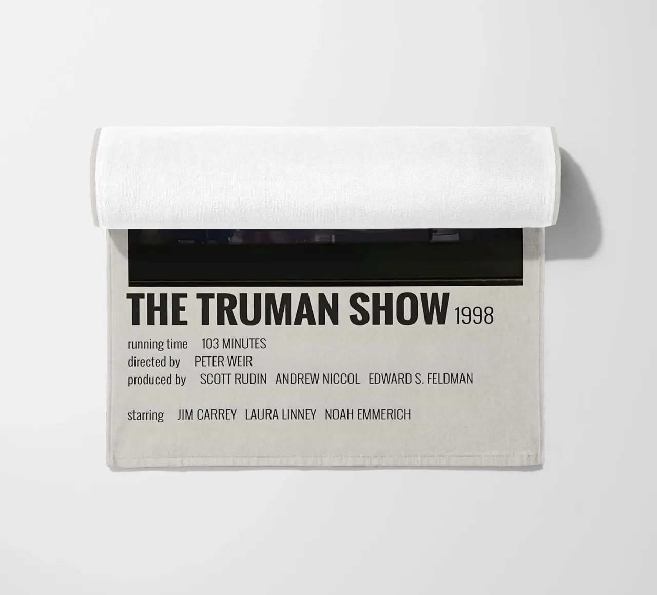 THE TRUMAN SHOW 1998 telo mare da MVFminimalist