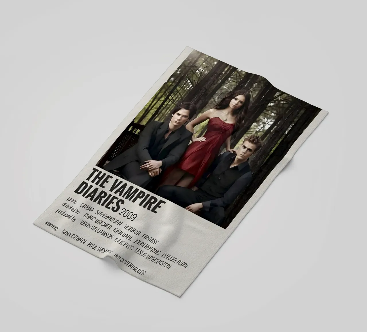 THE VAMPIRE DIARIES 2009 telo mare da MVFminimalist