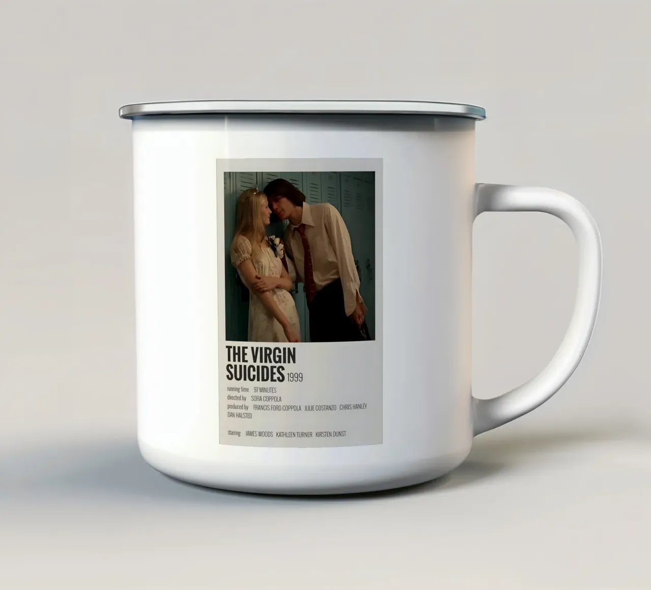 THE VIRGIN SUICIDES 1999 tazza in smalto da MVFminimalist