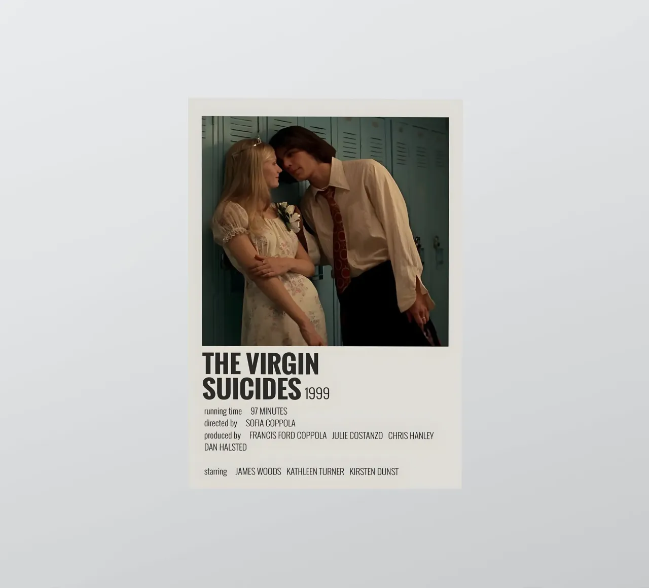 THE VIRGIN SUICIDES 1999 sticker by MVFminimalist