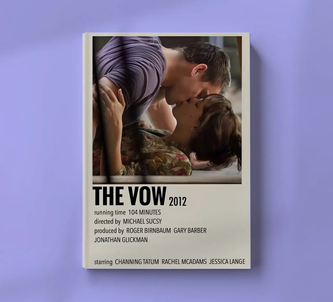 THE VOW 2012 notebook by MVFminimalist