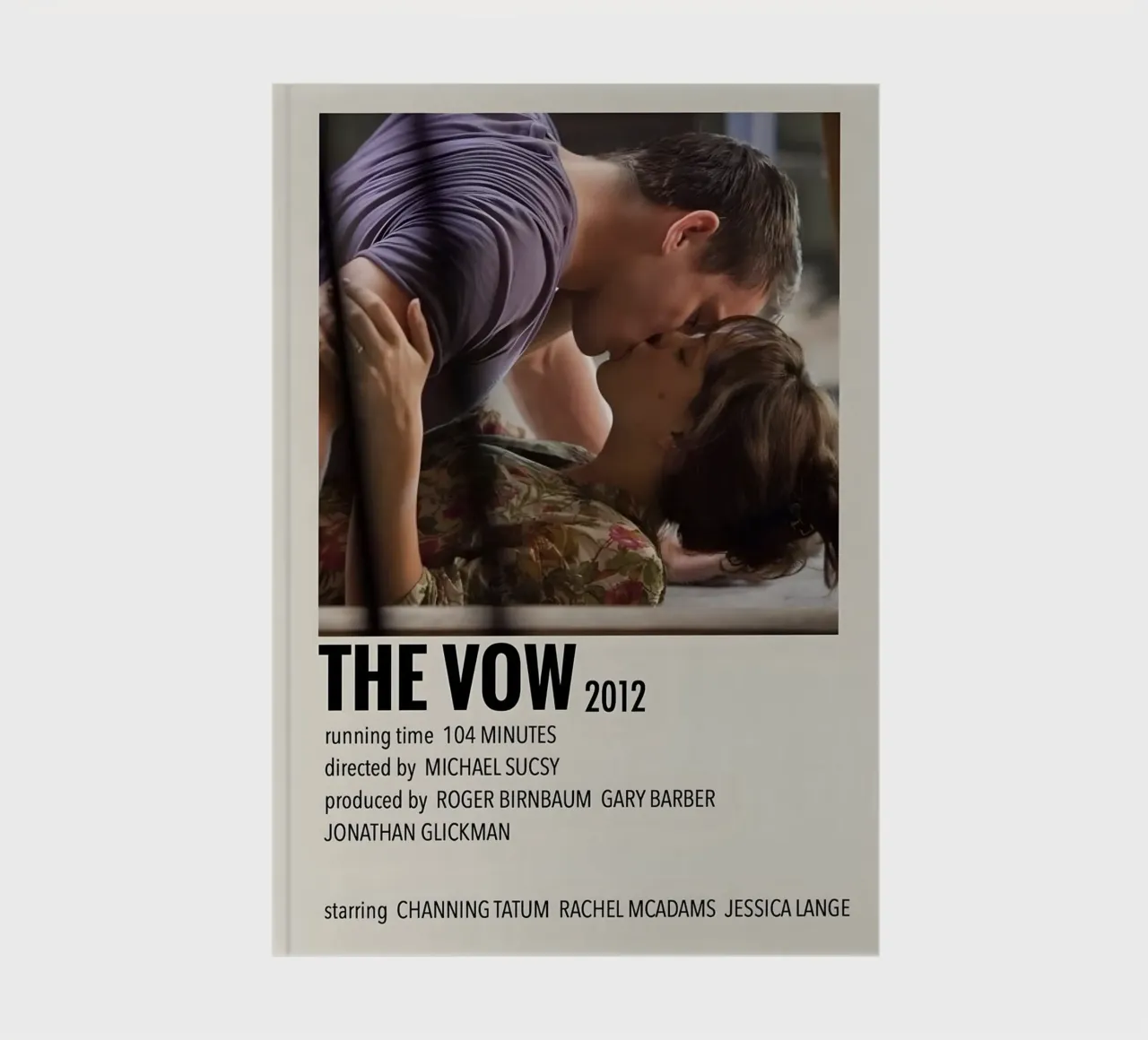 THE VOW 2012 notebook by MVFminimalist