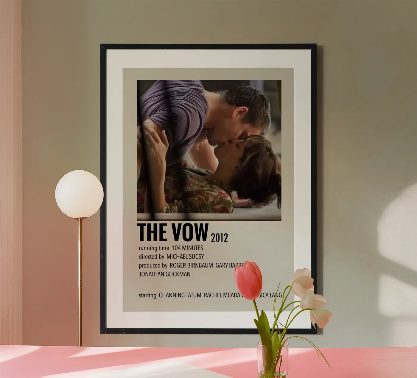THE VOW 2012 poster da MVFminimalist