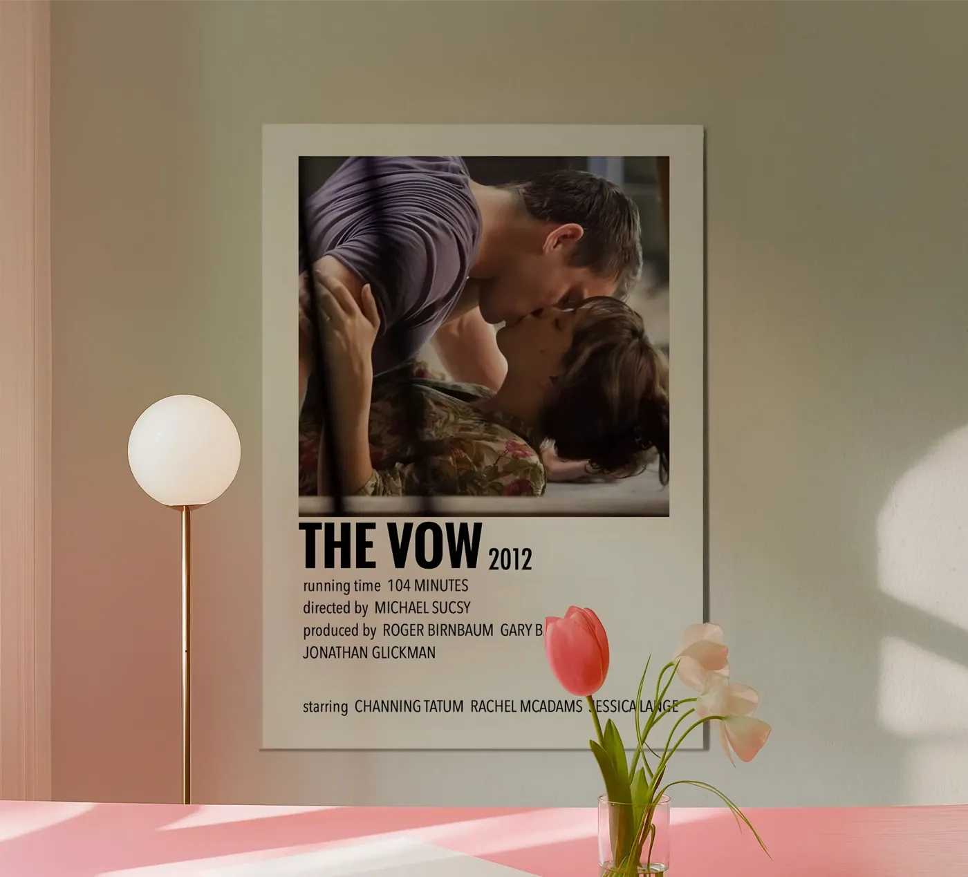 THE VOW 2012 poster da MVFminimalist