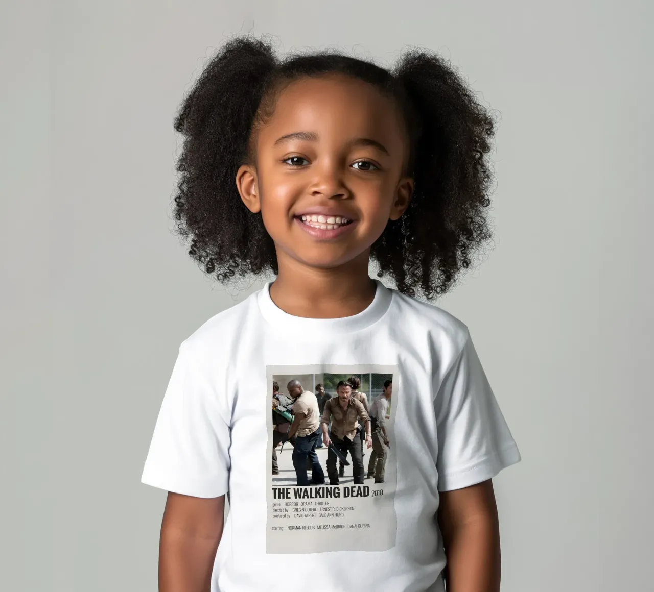 THE WALKING DEAD 2010 kids t-shirt by MVFminimalist