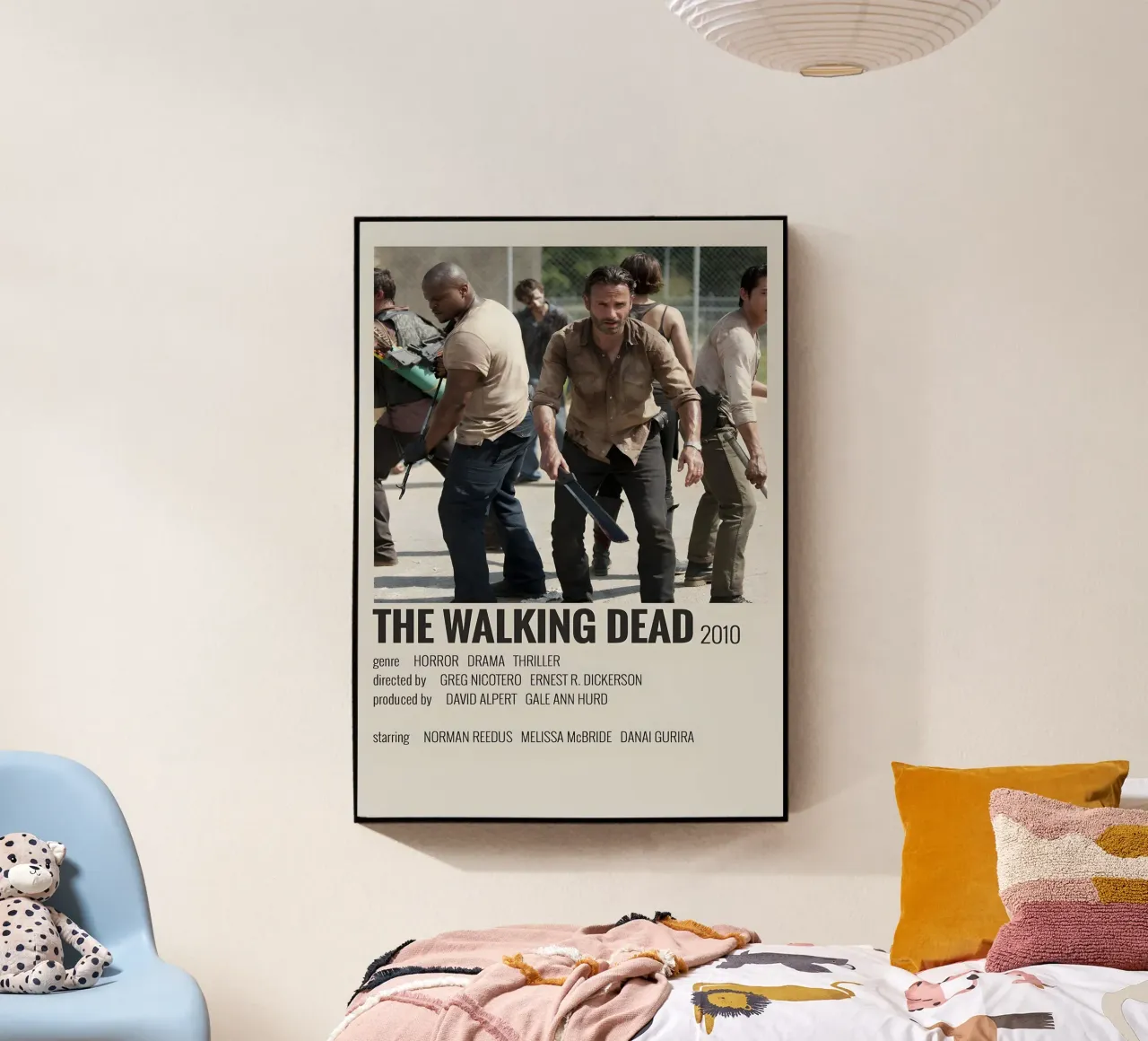 THE WALKING DEAD 2010 plexiglass da MVFminimalist