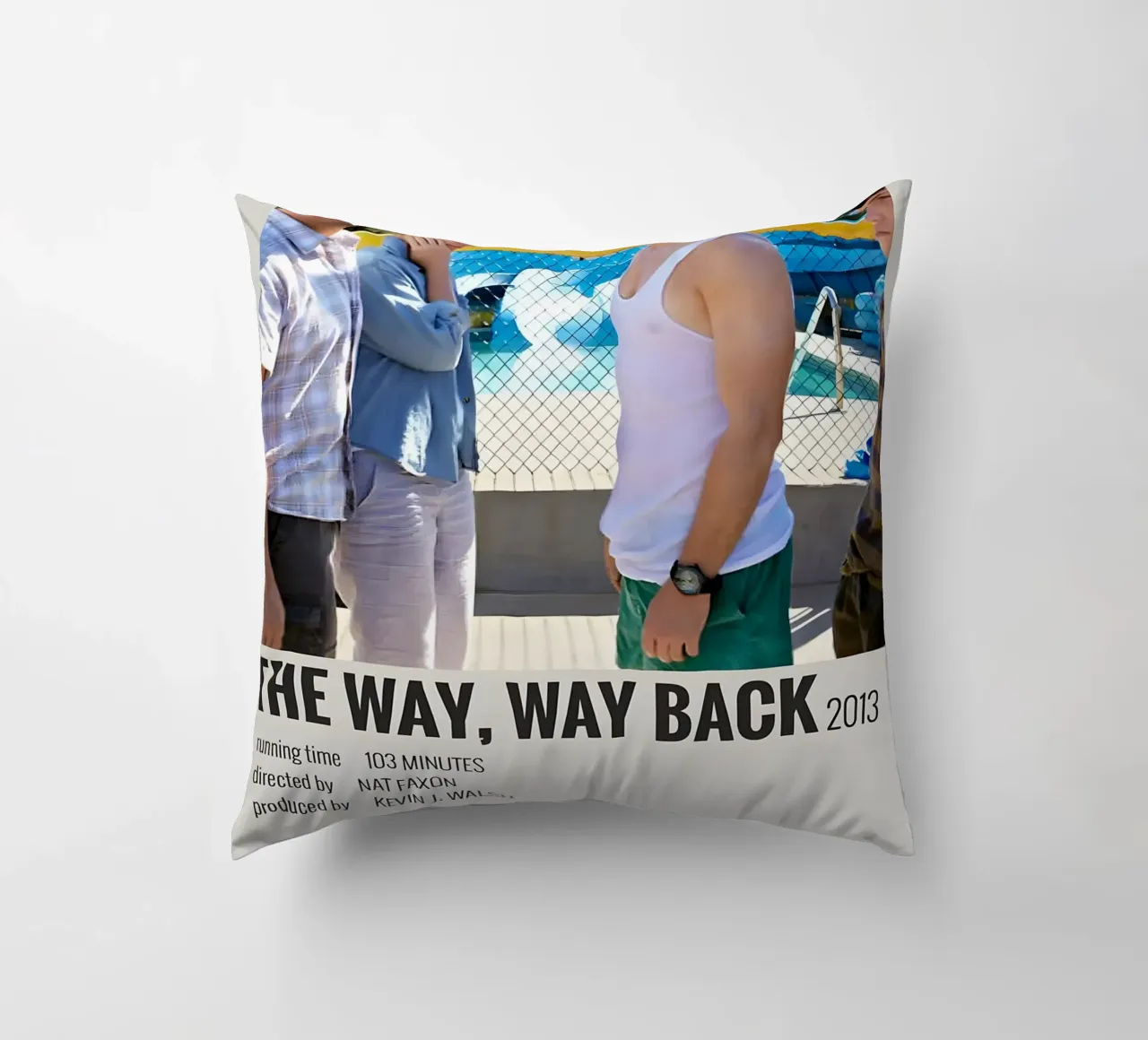 THE WAY, WAY BACK 2013 cuscino da MVFminimalist