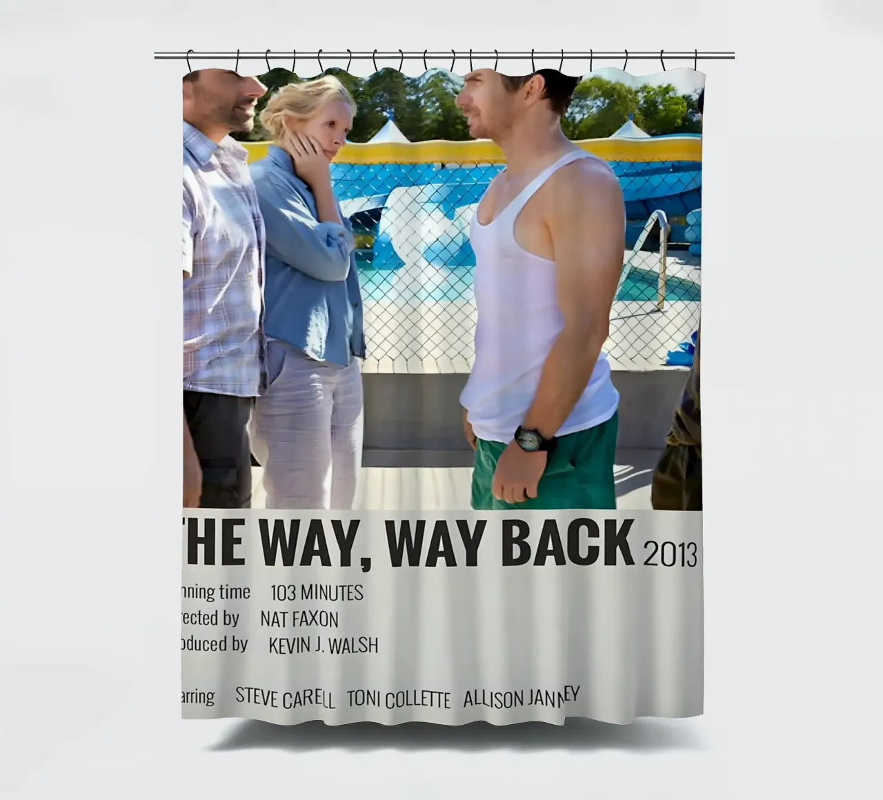 THE WAY, WAY BACK 2013 tenda da doccia da MVFminimalist