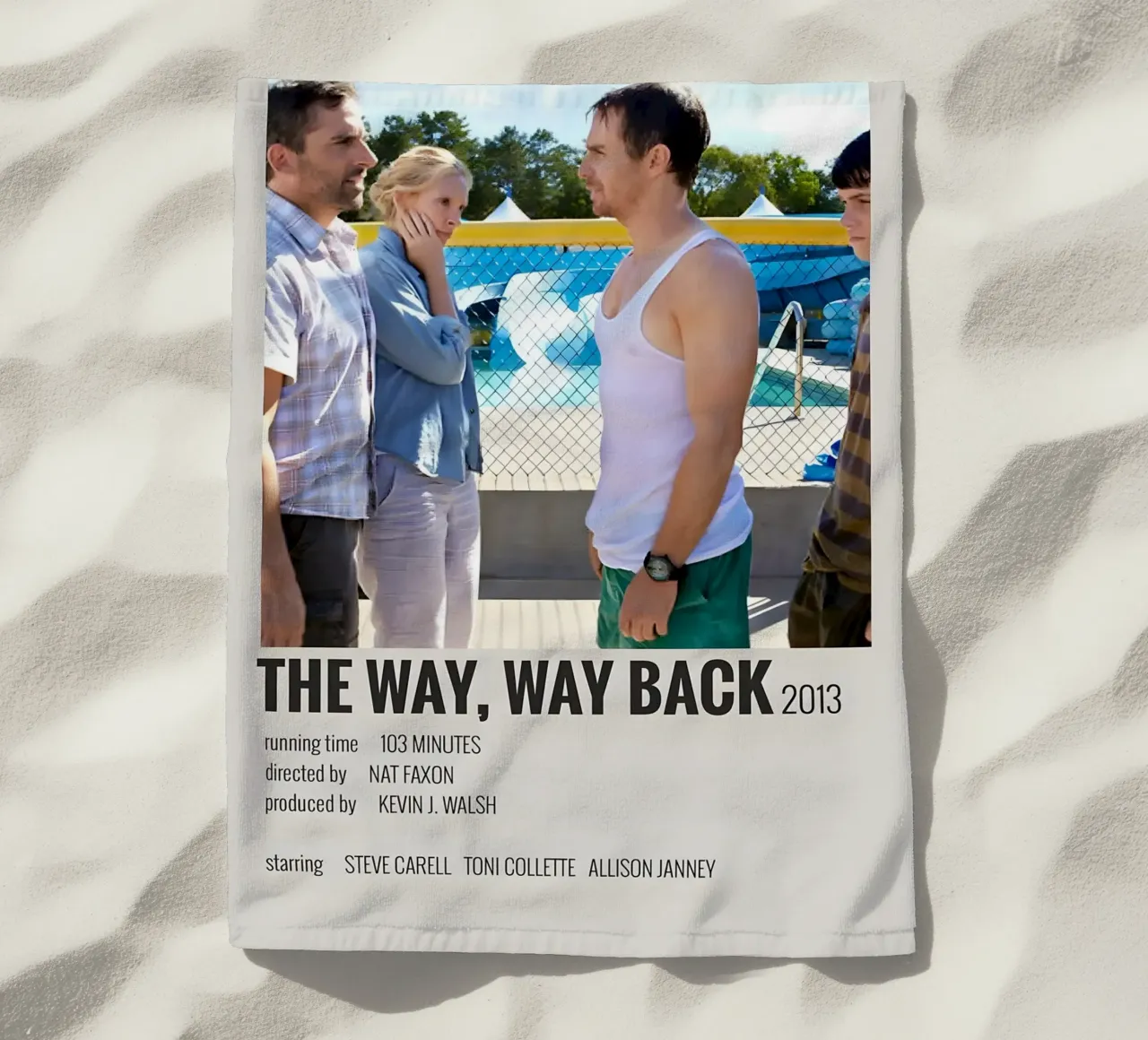 THE WAY, WAY BACK 2013 telo mare da MVFminimalist