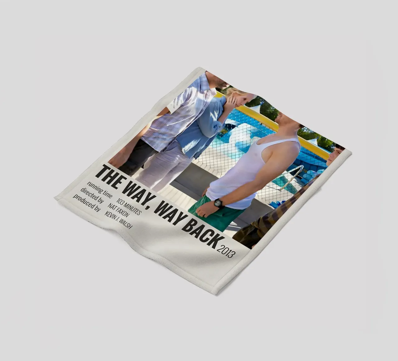 THE WAY, WAY BACK 2013 coperta in pile da MVFminimalist