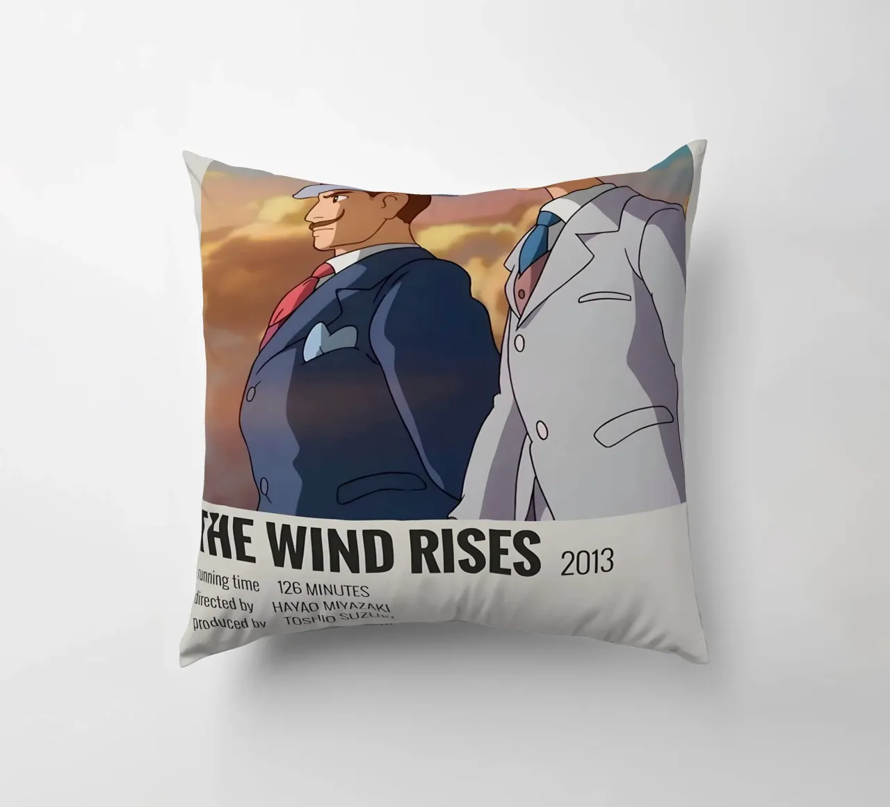 THE WIND RISES 2013 cojín de MVFminimalist