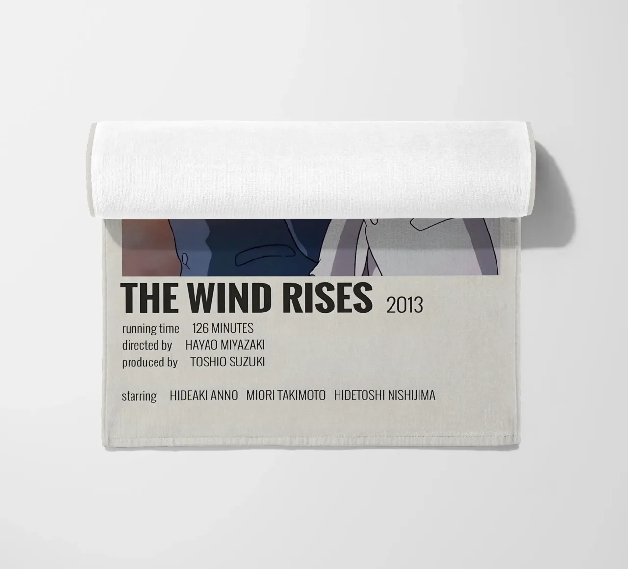 THE WIND RISES 2013 telo mare da MVFminimalist
