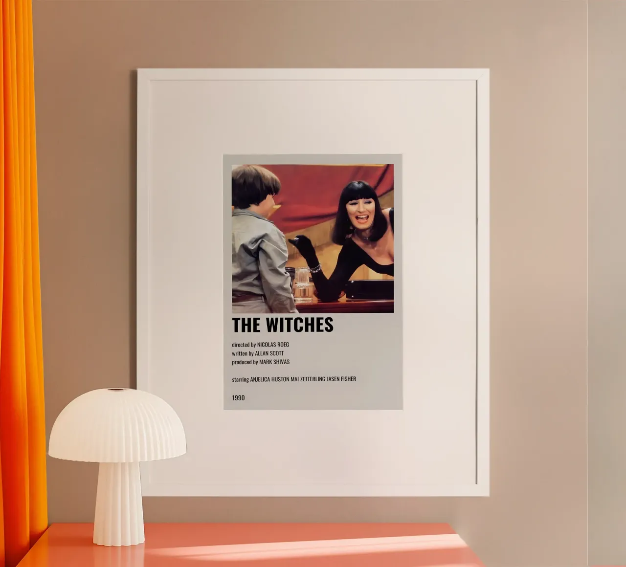 THE WITCHES poster da MVFminimalist