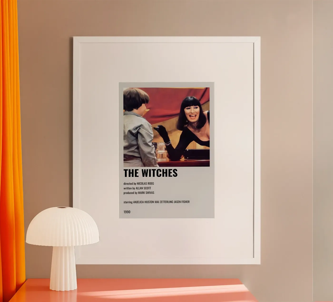 THE WITCHES poster van MVFminimalist