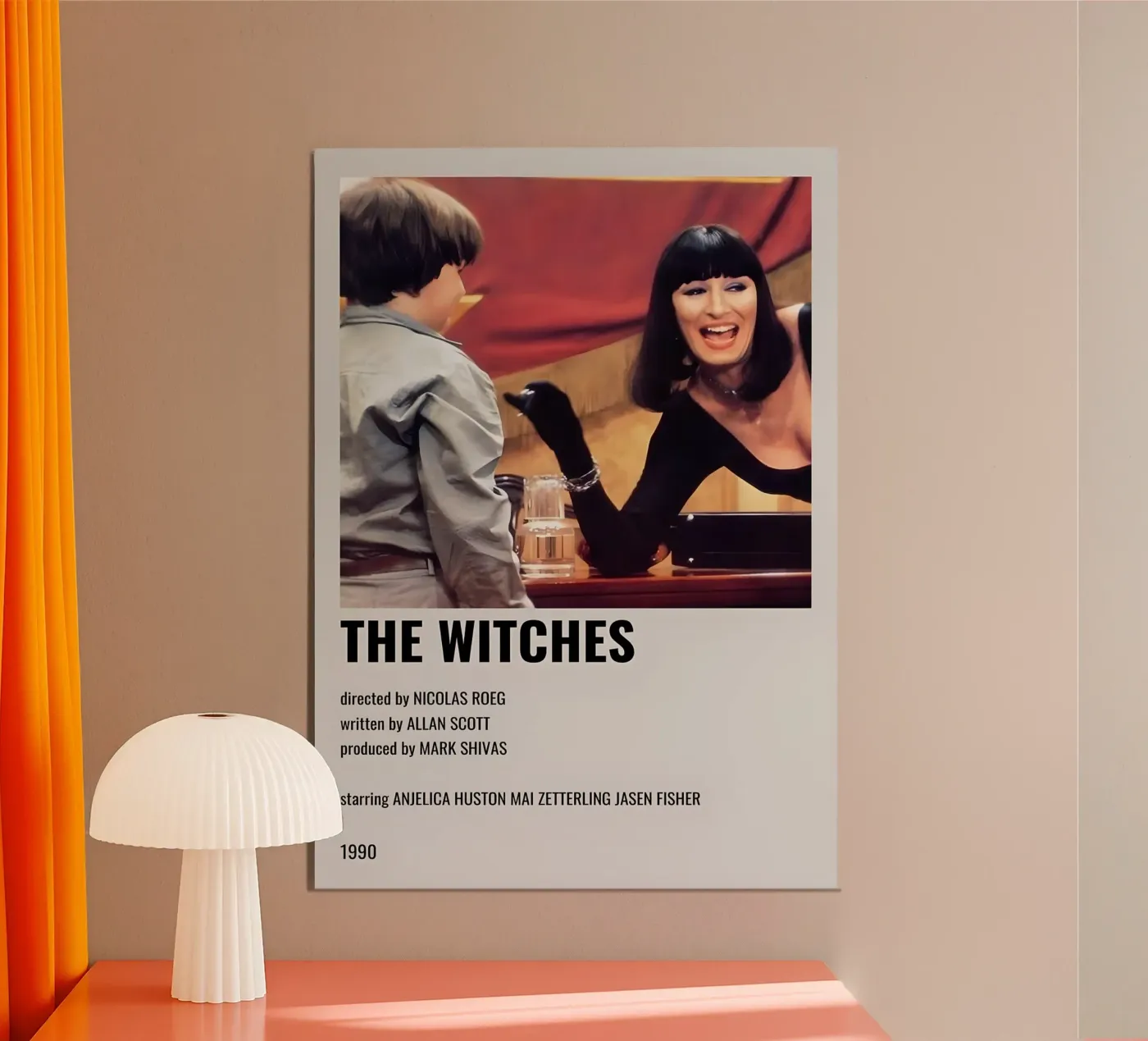 THE WITCHES poster van MVFminimalist