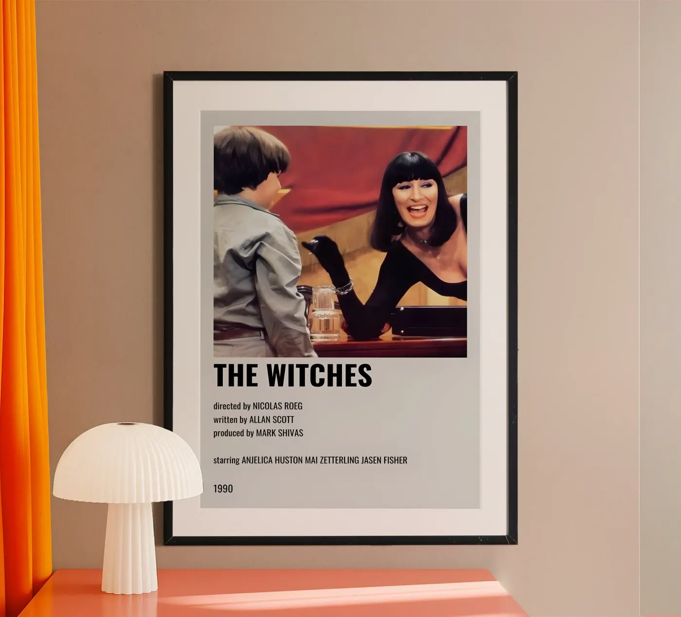 THE WITCHES poster van MVFminimalist