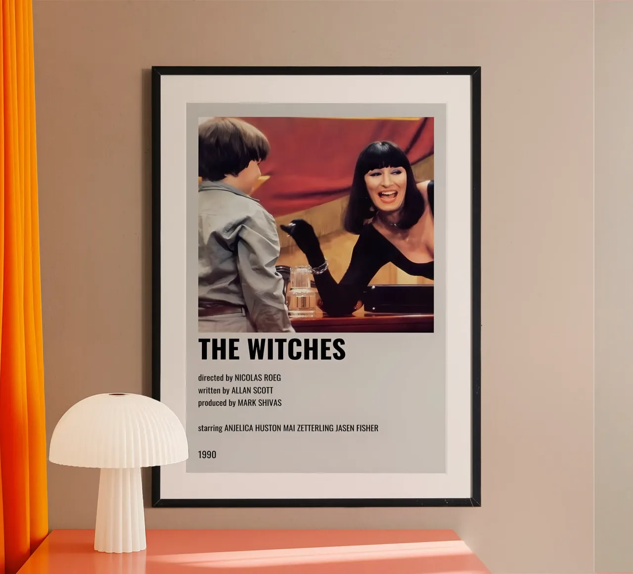THE WITCHES poster da MVFminimalist