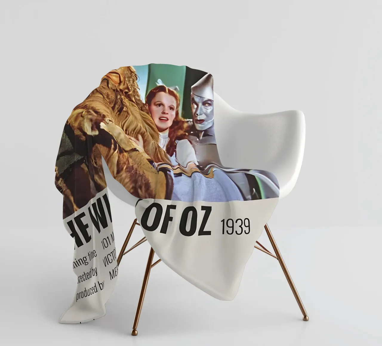THE WIZARD OF OZ 1939 coperta in pile da MVFminimalist