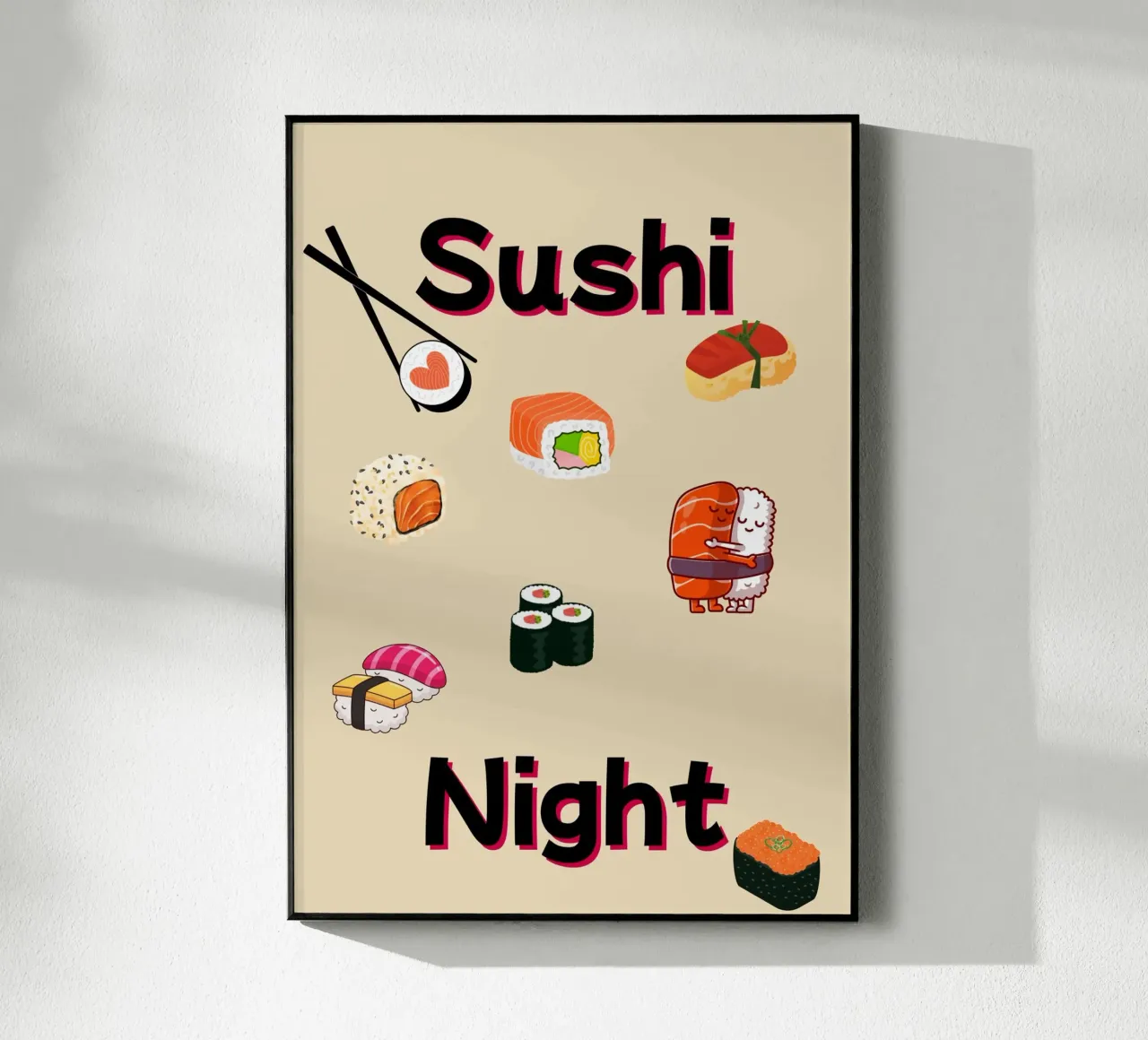 Sushi Night plexiglass da LisaArtes