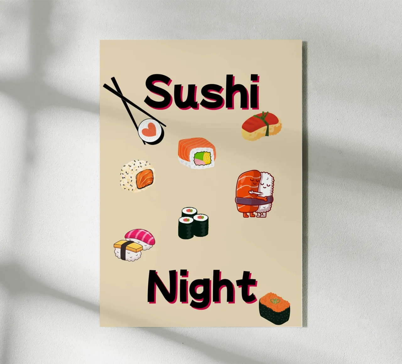 Sushi Night plexiglass da LisaArtes