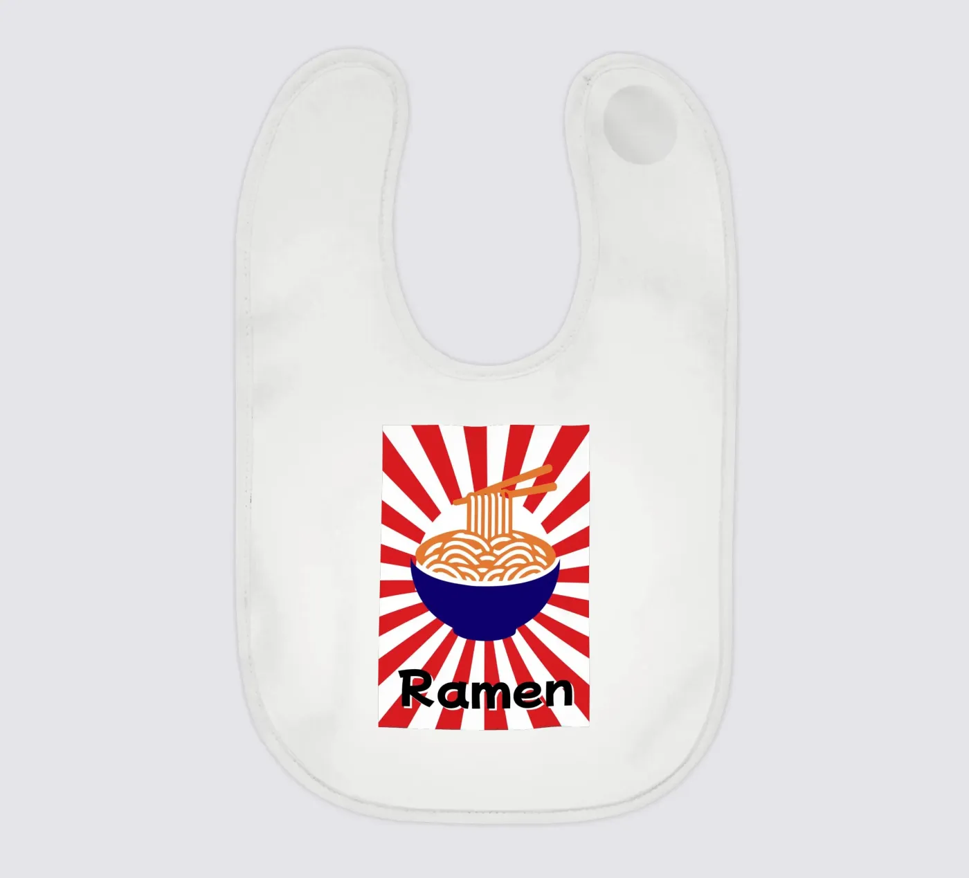 Ramen baby bib by LisaArtes