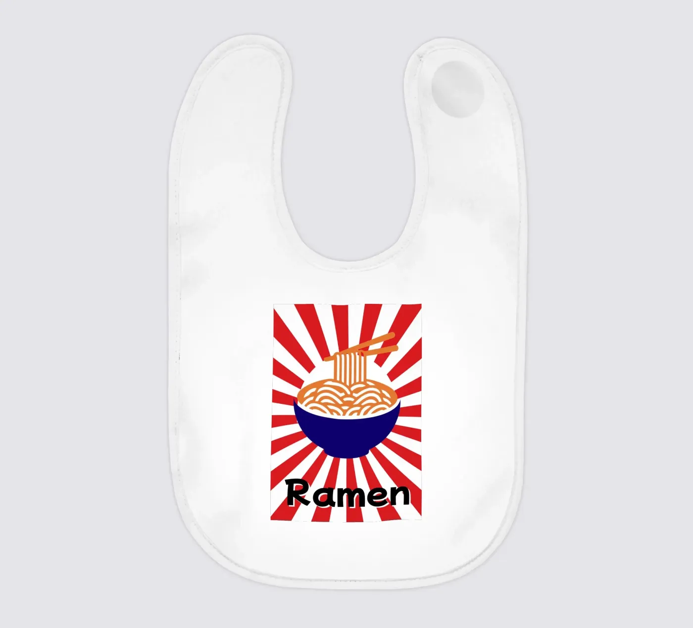 Ramen baby bib by LisaArtes