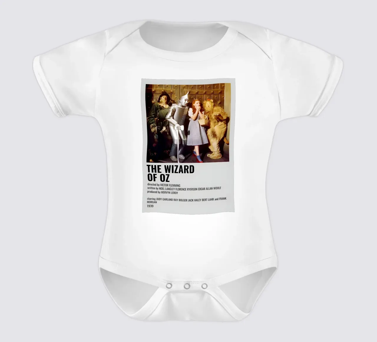 THE WIZARD OF OZ body neonato maniche corte da MVFminimalist